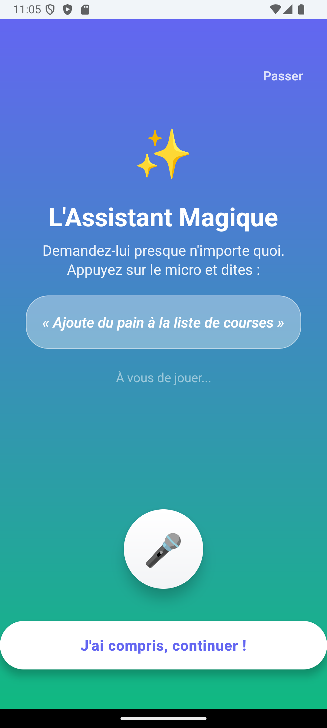 FamVoice - Listes et Courses