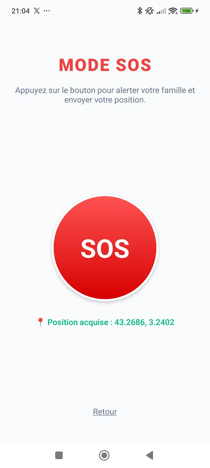 FamVoice SOS et Sécurité d'Urgence